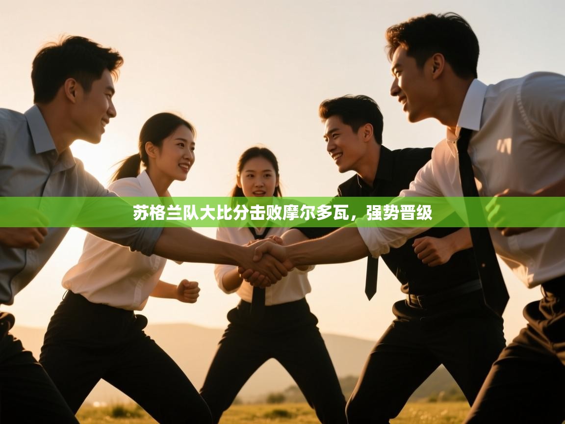 苏格兰队大比分击败摩尔多瓦，强势晋级